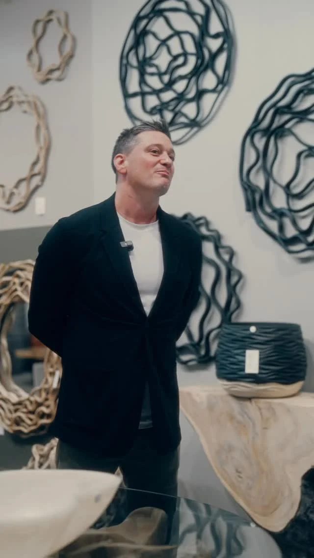 @jasonphillipsco talks about where @phillipsco found its inspiration. What is truly amazing about Phillips Collection is the individuality of each piece. Walking through their showroom feels like walking into an art gallery. The collection of some of the coolest pieces you will ever find. Curated and designed to give you something unique and special.